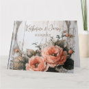 Buscar la fecha boda tarjetas Floral