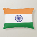 Buscar bandera de la india cojines Ilustracion