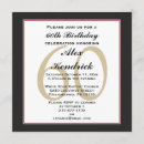 Buscar 60 o formal invitaciones Sesenta