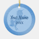 Buscar unicornio azul adornos Adorable