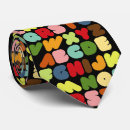 Buscar letras del alfabeto corbatas Tipografía