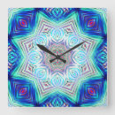 Buscar aqua relojes de pared Azul claro