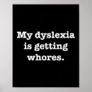 Buscar dislexia posters Divertido