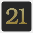 Buscar número 21 pegatinas Veintiuno