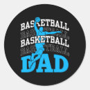 Buscar equipo de baloncesto pegatinas Entrenador