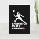 Buscar bádminton tarjetas Jugador de bádminton