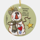 Buscar vintage snowman adornos Navidades