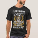 Buscar electricista camisetas Profesión