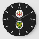 Buscar bandera jamaica de relojes de pared Elegante