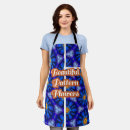 Buscar flor azul delantales General y unisex