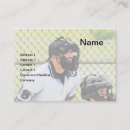 Buscar árbitro tarjetas de visita Atleta