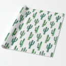 Buscar cactus papel de regalo Acuarela