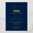 Buscar a fiesta invitaciones 40 cumpleaños Invitados
