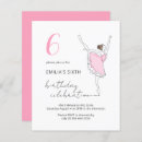 Buscar balneario invitaciones Bailarina