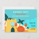 Buscar del cangrejo invitaciones de cumpleaños Para todos