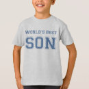 Buscar el mejor hijo del mundo camisetas Mundos