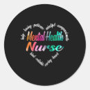 Buscar enfermera de salud mental pegatinas Conciencia