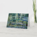 Buscar puente japonés tarjetas Claude monet