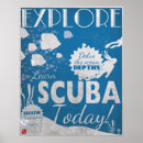 Buscar buceo con escafandra posters Subacuático