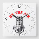 Buscar radio vintage relojes de pared Micrófono