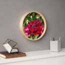 Buscar granate relojes de pared Flores