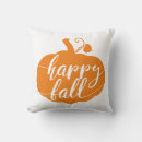 Buscar calabaza feliz cojines Acción de gracias