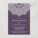 Buscar mandala púrpura invitaciones Moderno