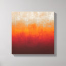 Buscar rojo y gris lienzos Contemporáneo