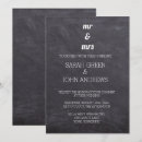 Buscar mr and mrs invitaciones Simple
