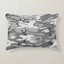 Buscar camuflaje urbano cojines Gris