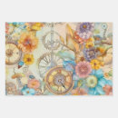 Buscar steampunk del vintage papel de regalo Antiguo