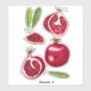 Buscar granadas pegatinas Frutos