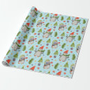 Buscar polo norte papel de regalo Divertido