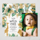 Buscar safari photo invitaciones Uno salvaje