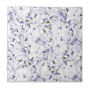 Buscar lilac floral azulejos Acuarela