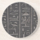 Buscar jeroglíficos posavasos Vintage