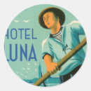 Buscar viaje a la luna pegatinas Vintage