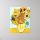 Buscar florero lienzos Girasol