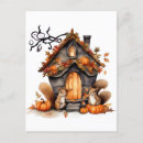 Buscar ardilla acuarela postales Otoño