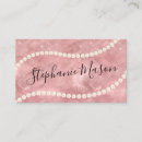 Buscar pearl tarjetas de visita Rosa