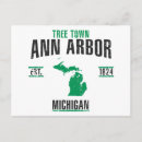 Buscar ann arbor postales Retro