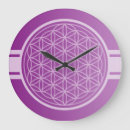 Buscar geometría sagrada relojes de pared Símbolo