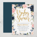 Buscar precioso invitaciones Azul marino