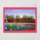 Buscar pintura del flamenco postales Flamingo