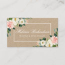 Buscar acuarela tarjetas de visita Artista de maquillaje