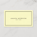 Buscar negro y amarillo tarjetas de visita Elegante