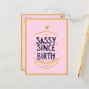 Buscar el humor de las mujeres tarjetas Sassy