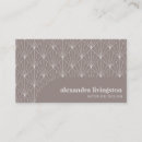 Buscar art deco tarjetas de visita Elegante