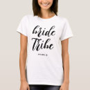 Buscar tribe camisetas Novia de equipo