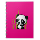 Buscar oso de panda cuadernos Blanco y negro